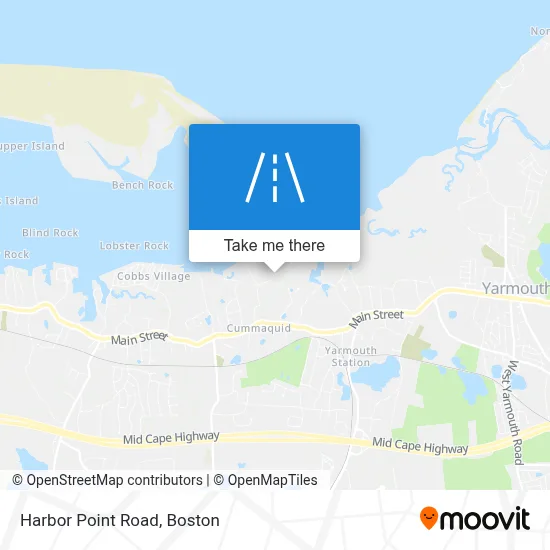 Harbor Point Road map