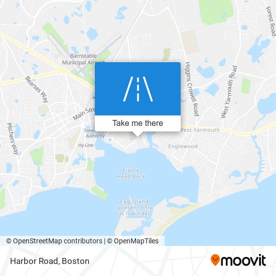 Harbor Road map