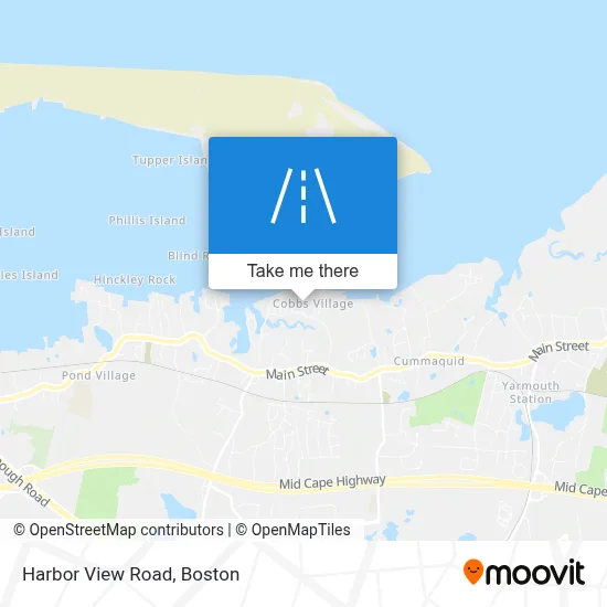 Harbor View Road map
