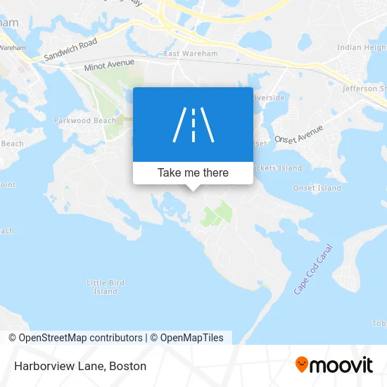 Harborview Lane map