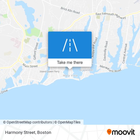 Mapa de Harmony Street