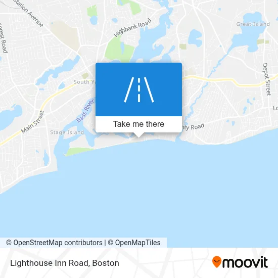 Lighthouse Inn Road map