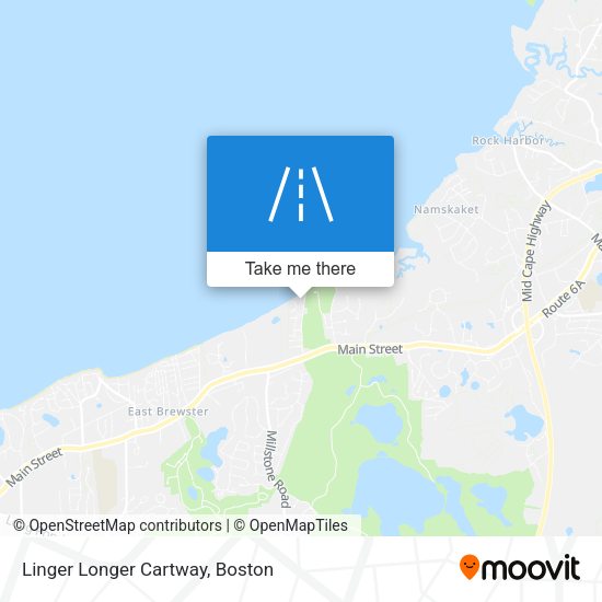 Linger Longer Cartway map