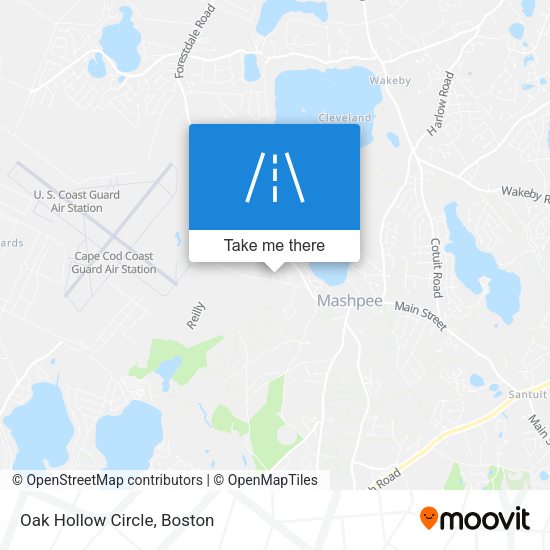 Mapa de Oak Hollow Circle