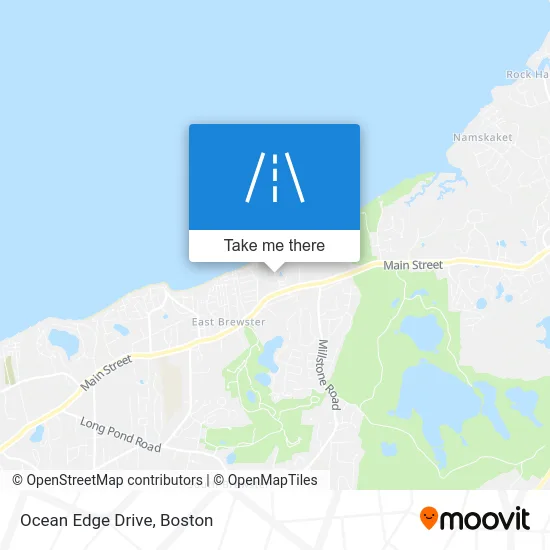 Ocean Edge Drive map
