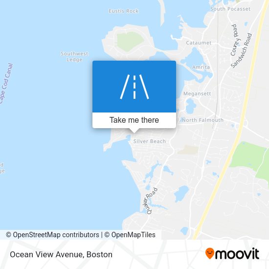 Mapa de Ocean View Avenue