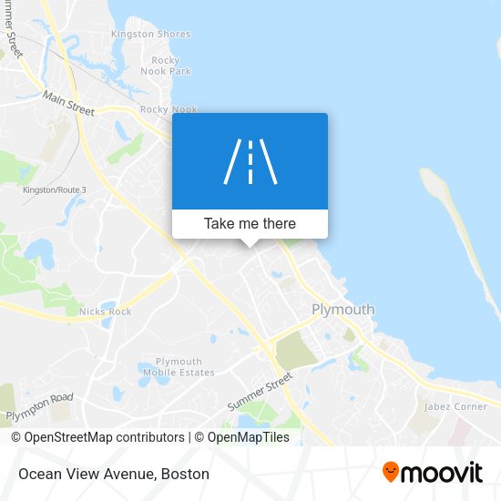 Mapa de Ocean View Avenue