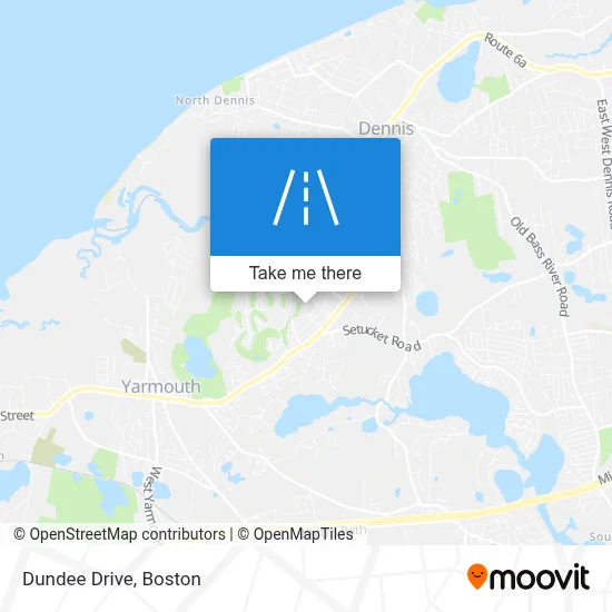 Dundee Drive map