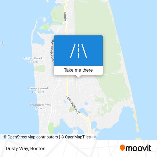 Mapa de Dusty Way