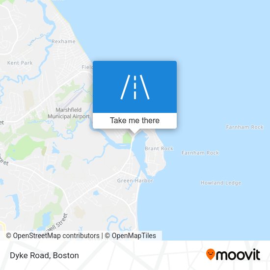 Mapa de Dyke Road