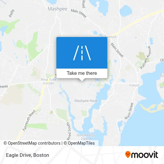Eagle Drive map