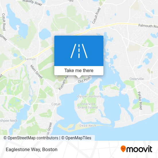 Eaglestone Way map