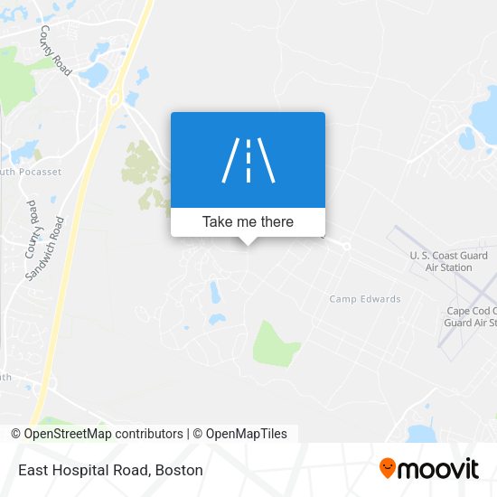 Mapa de East Hospital Road