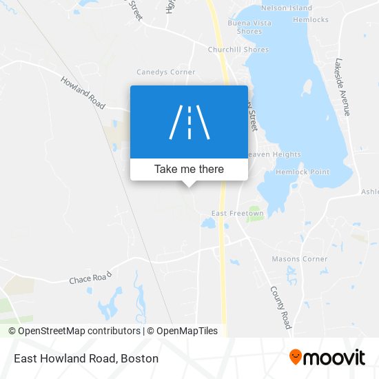 Mapa de East Howland Road