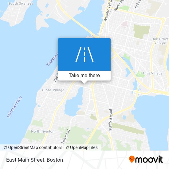 Mapa de East Main Street