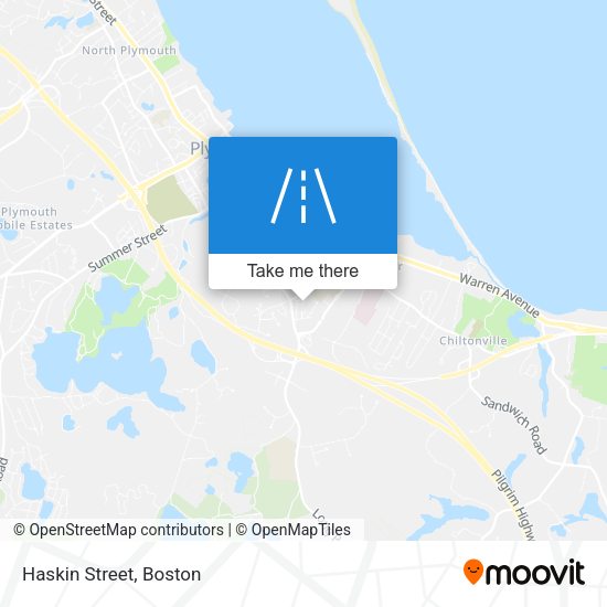 Mapa de Haskin Street
