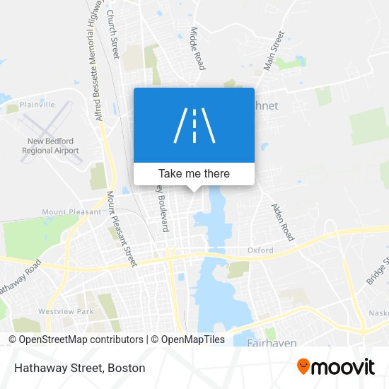 Mapa de Hathaway Street