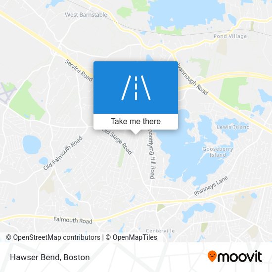 Mapa de Hawser Bend