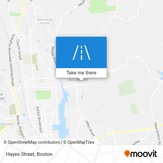Mapa de Hayes Street