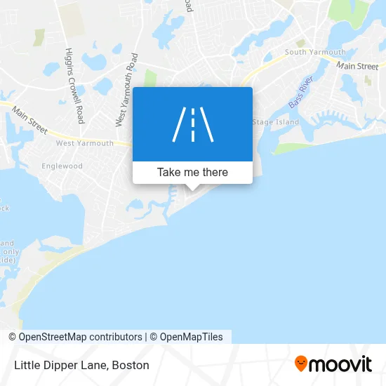 Little Dipper Lane map