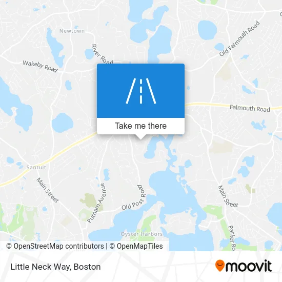 Little Neck Way map
