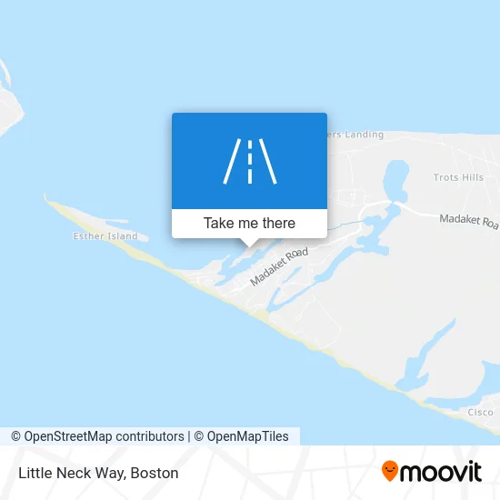 Little Neck Way map