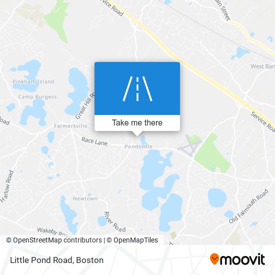 Mapa de Little Pond Road