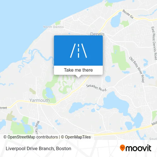 Liverpool Drive Branch map