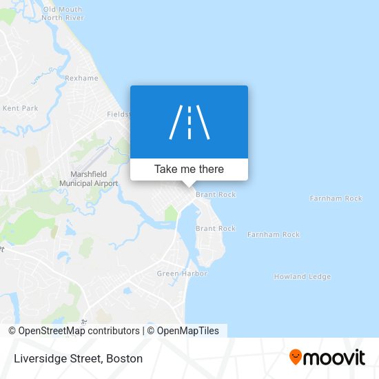 Mapa de Liversidge Street