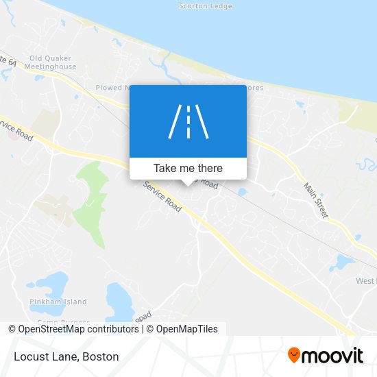 Mapa de Locust Lane