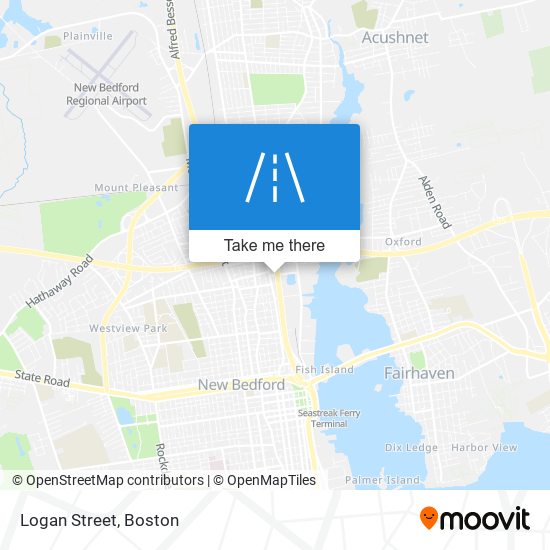 Logan Street map