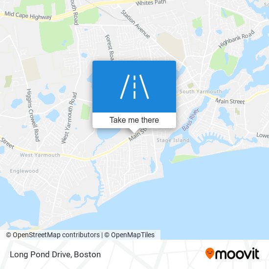 Long Pond Drive map