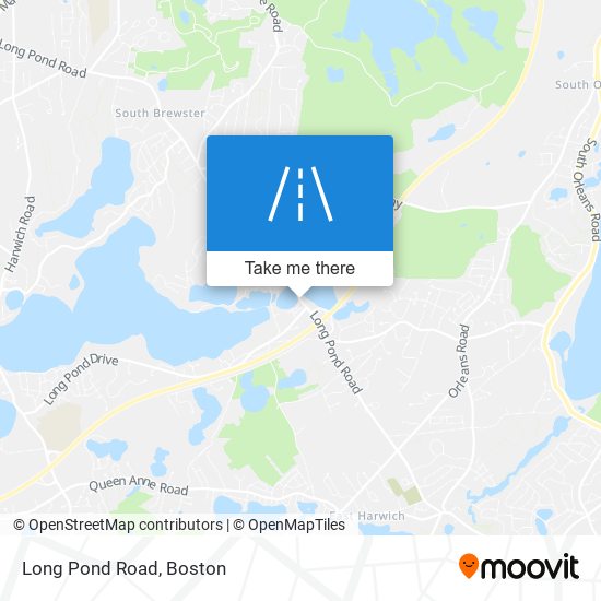 Long Pond Road map