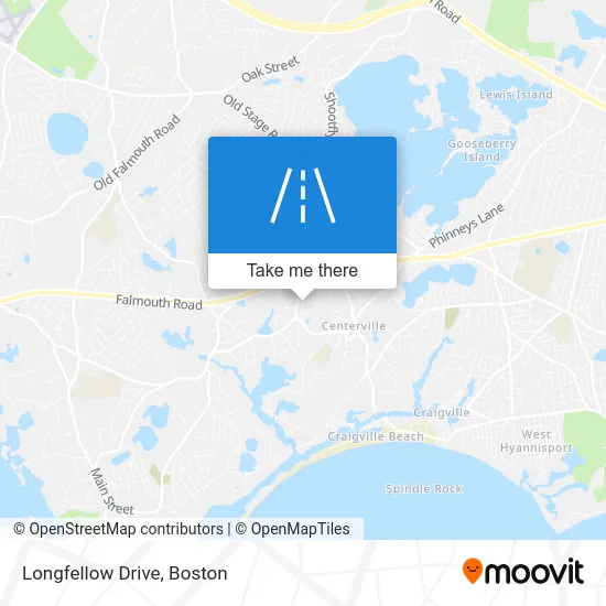 Longfellow Drive map