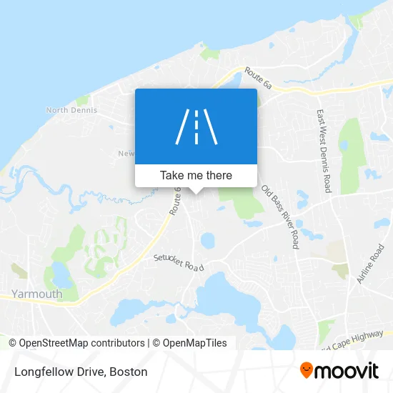 Longfellow Drive map