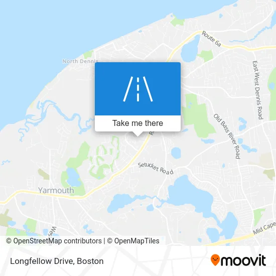 Longfellow Drive map