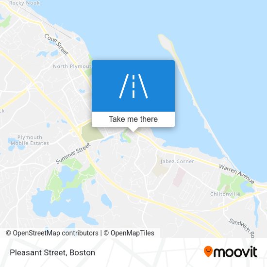 Mapa de Pleasant Street