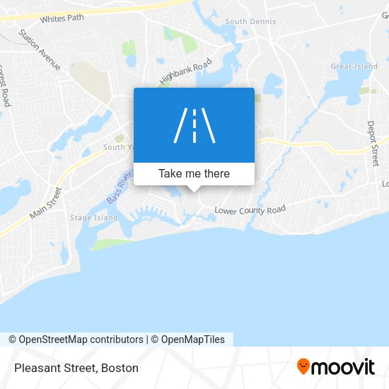Mapa de Pleasant Street