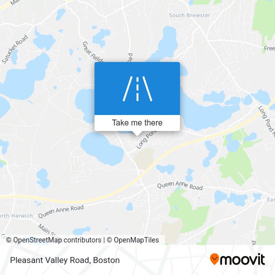 Pleasant Valley Road map