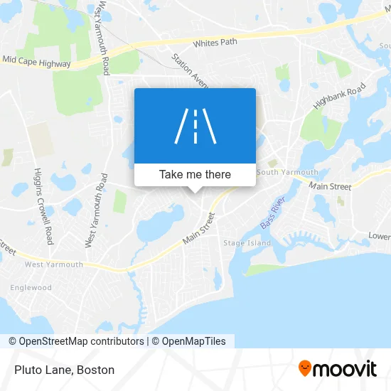 Pluto Lane map