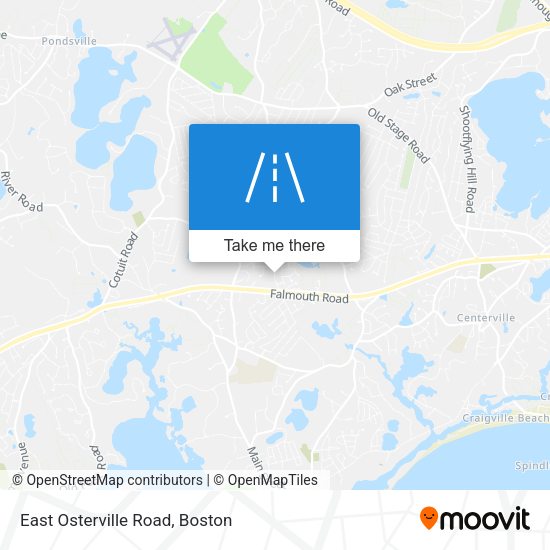 Mapa de East Osterville Road
