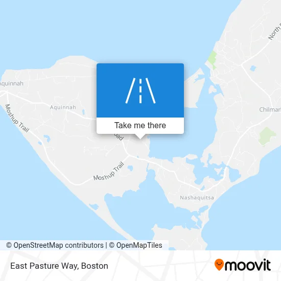 East Pasture Way map