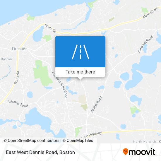 Mapa de East West Dennis Road