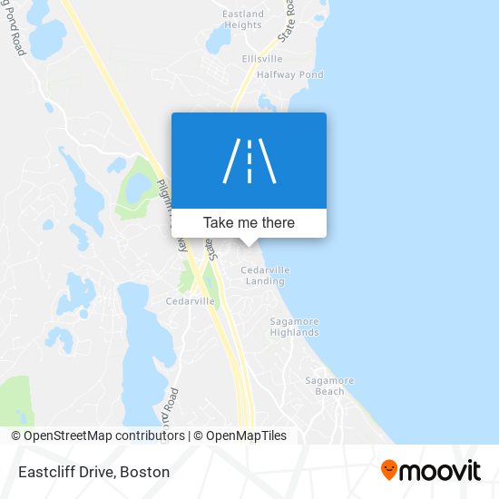 Eastcliff Drive map