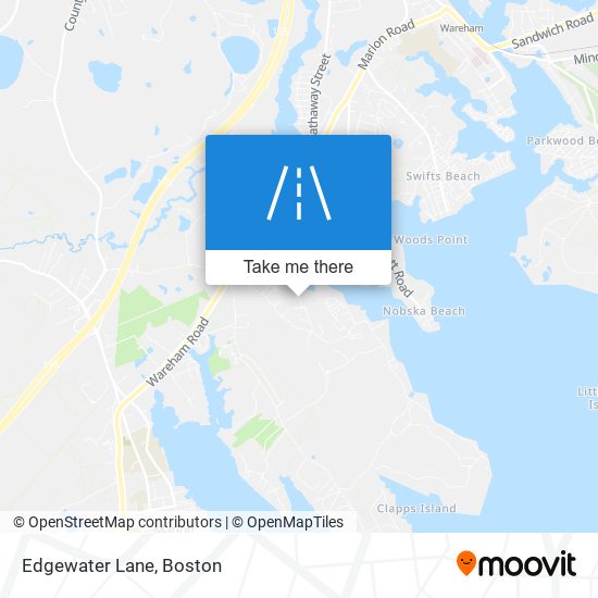 Mapa de Edgewater Lane