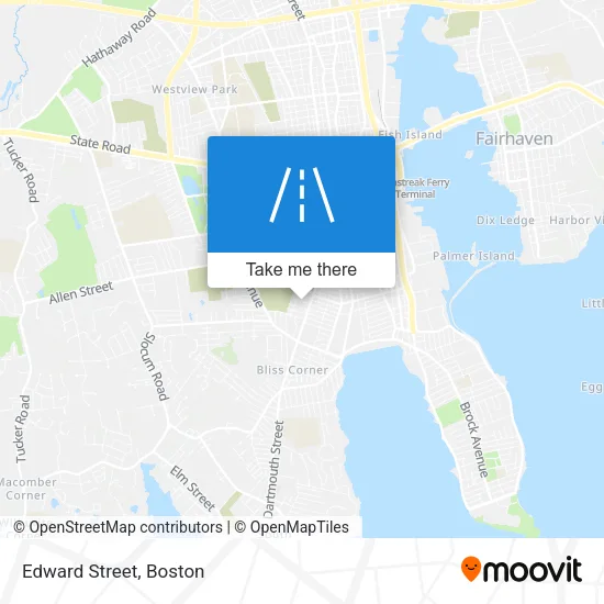 Edward Street map