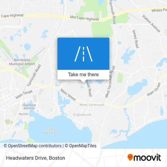 Headwaters Drive map