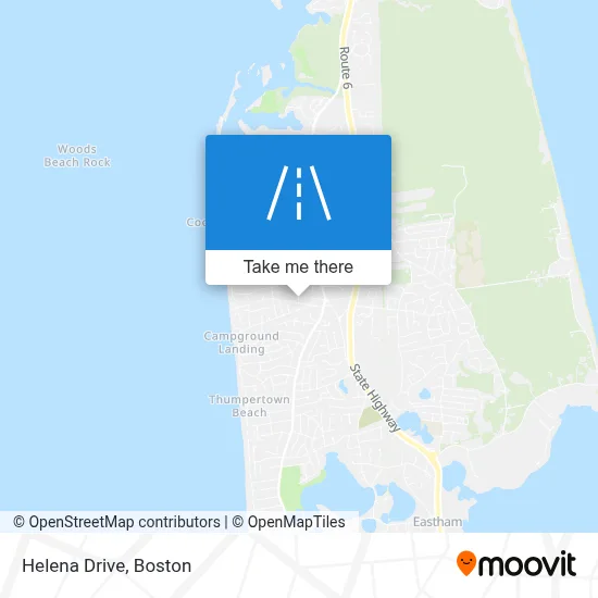 Helena Drive map