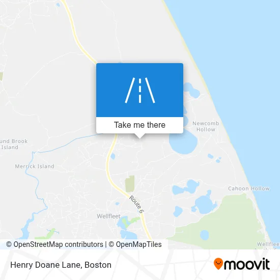 Henry Doane Lane map