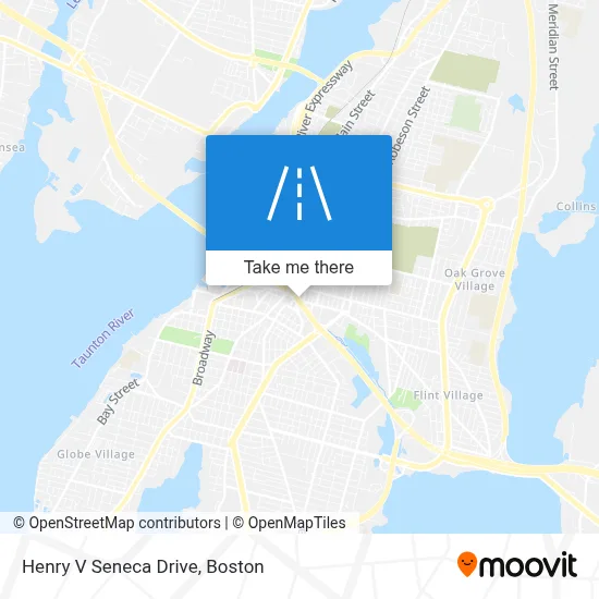 Henry V Seneca Drive map